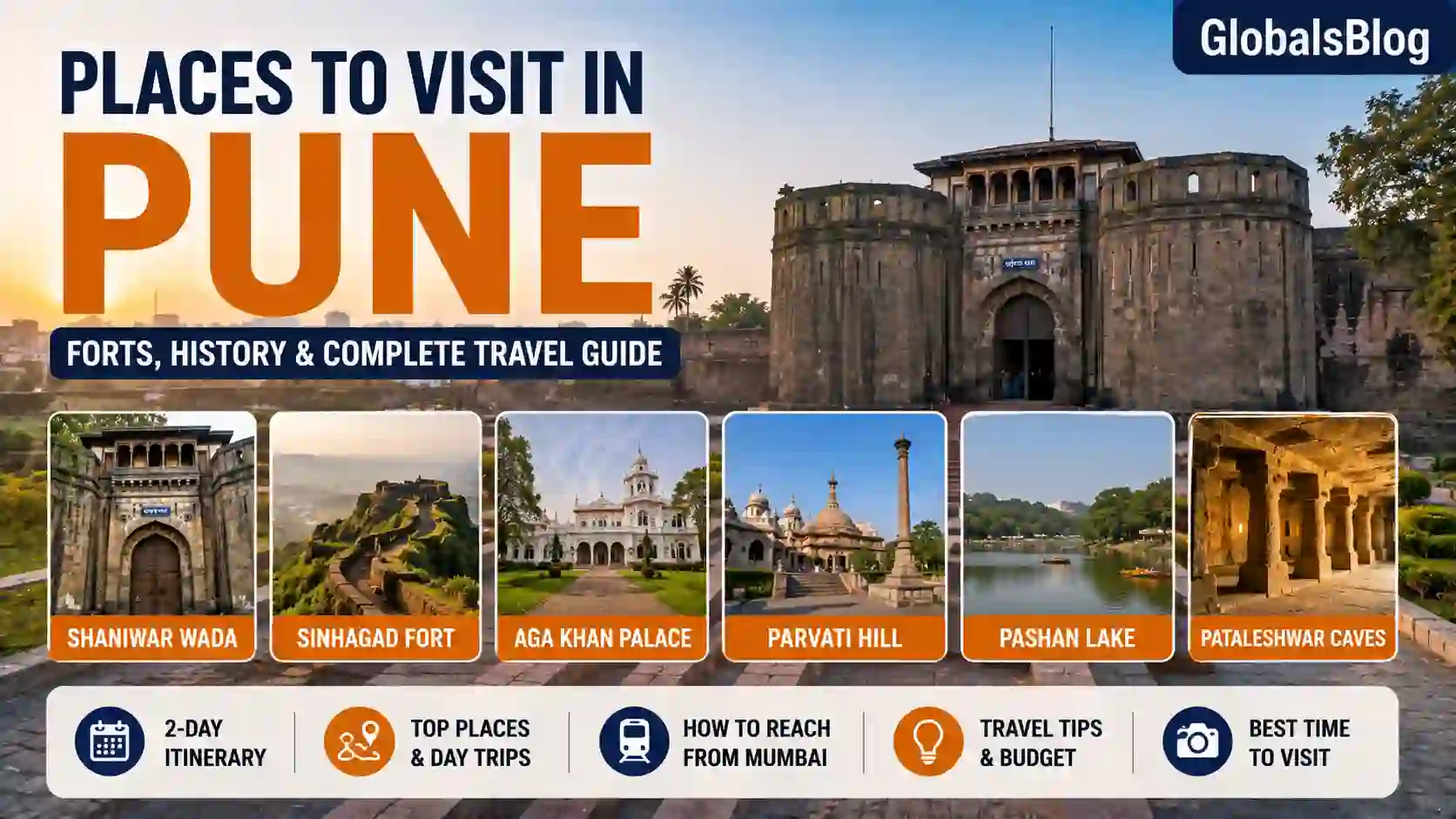 Places to Visit in Pune — Forts, History and Complete Travel Guide