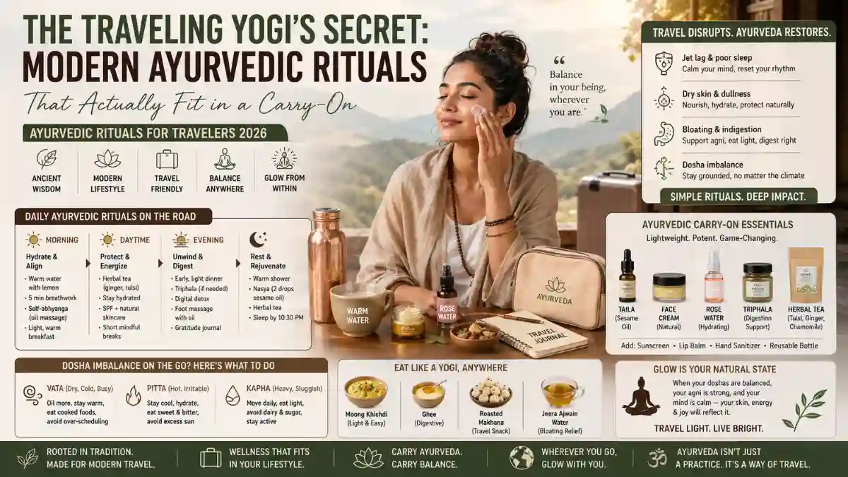 Modern Ayurvedic Rituals for Travelers — Glow 2026
