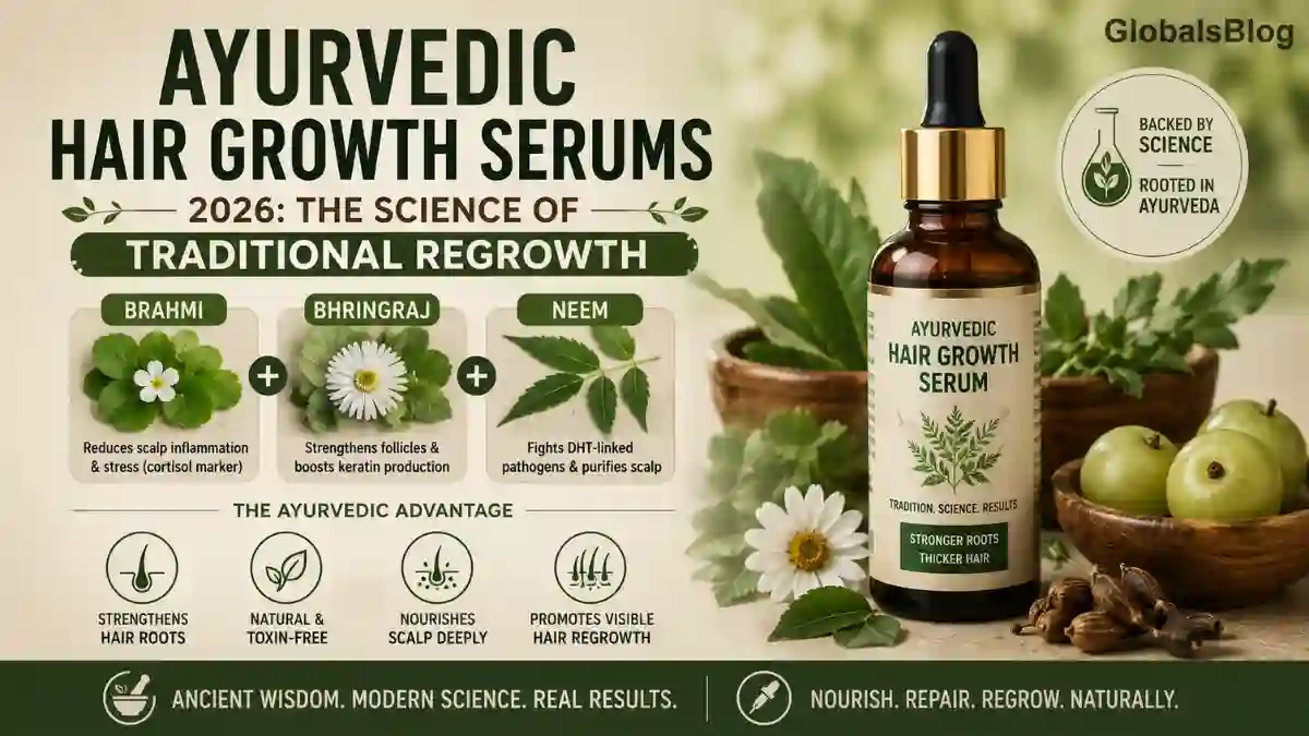 Ayurvedic Hair Growth Serums — Science Behind It