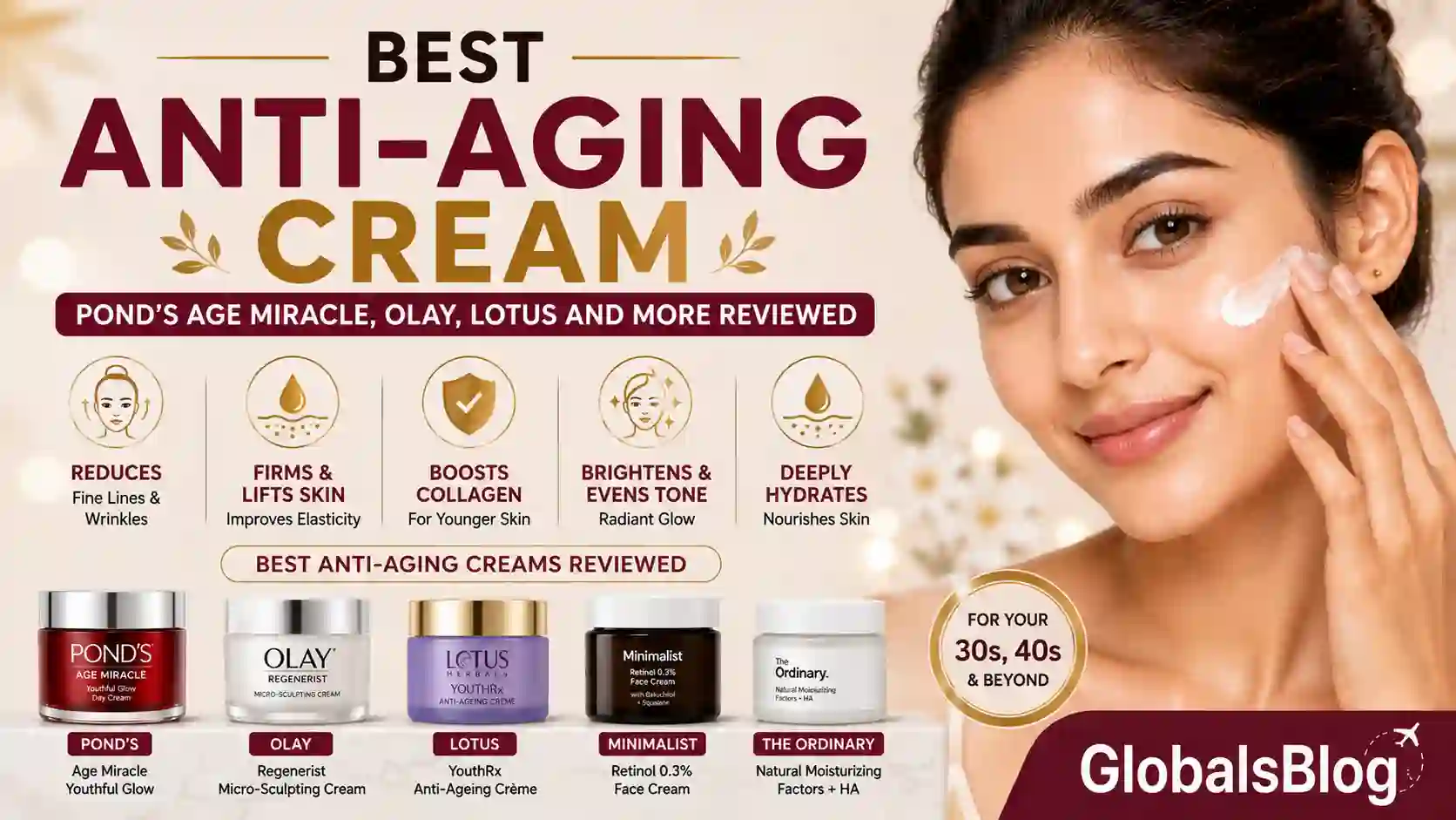 Best Anti-Aging Cream — Pond's Age Miracle, Olay, Lotus and More Reviewed