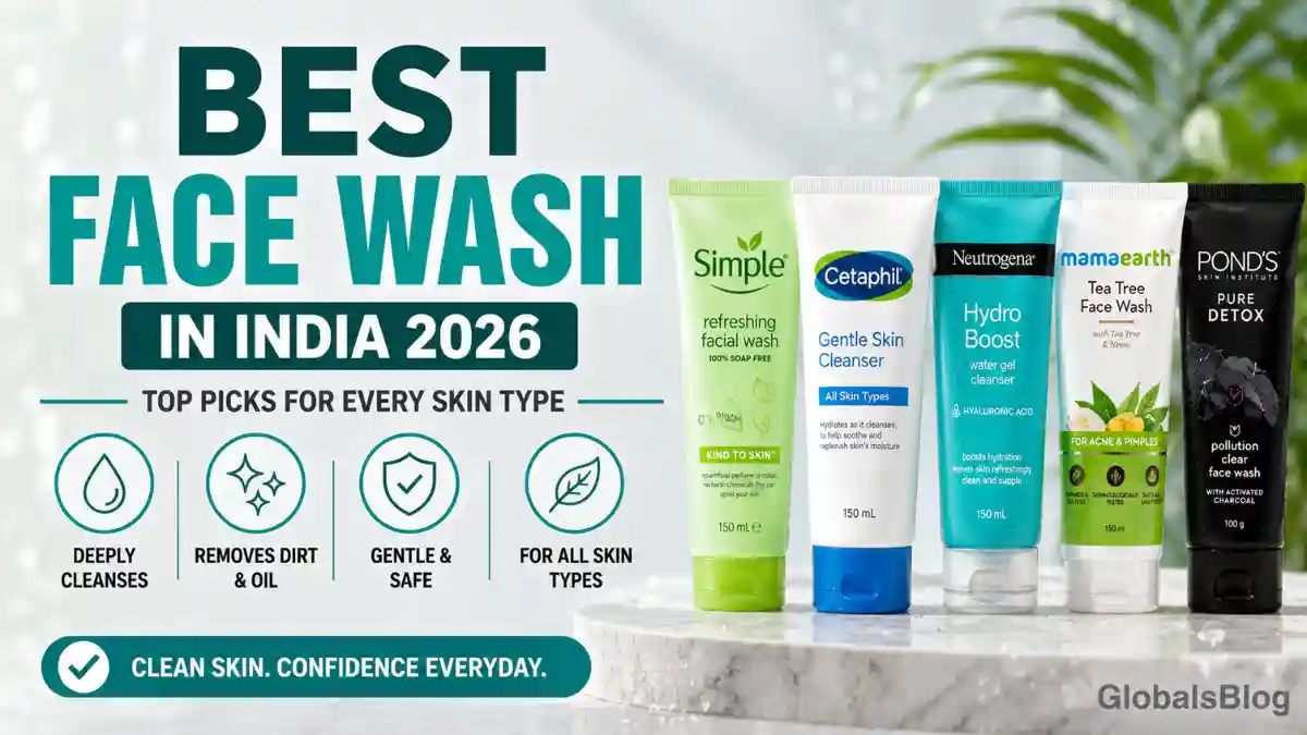 Best Face Wash in India 2026 — By Skin Type
