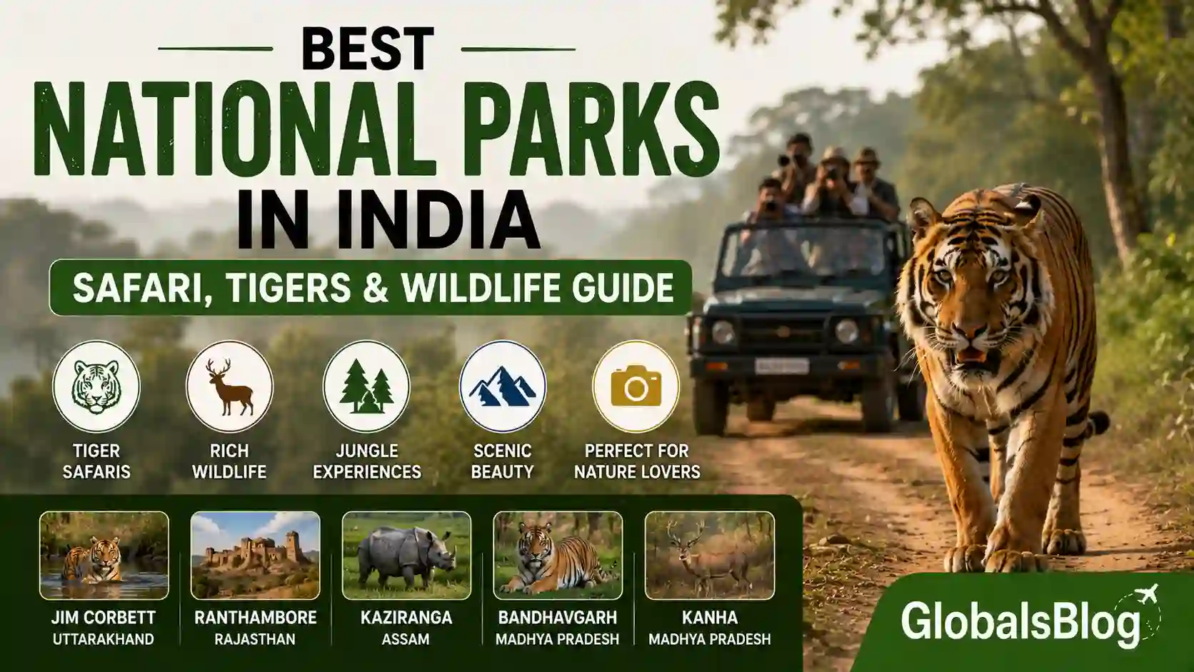 Best National Parks in India — Safari, Tigers & Wildlife Guide