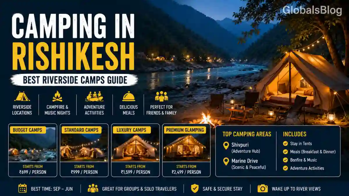 Camping in Rishikesh 2026 | Best Riverside Camps Guide