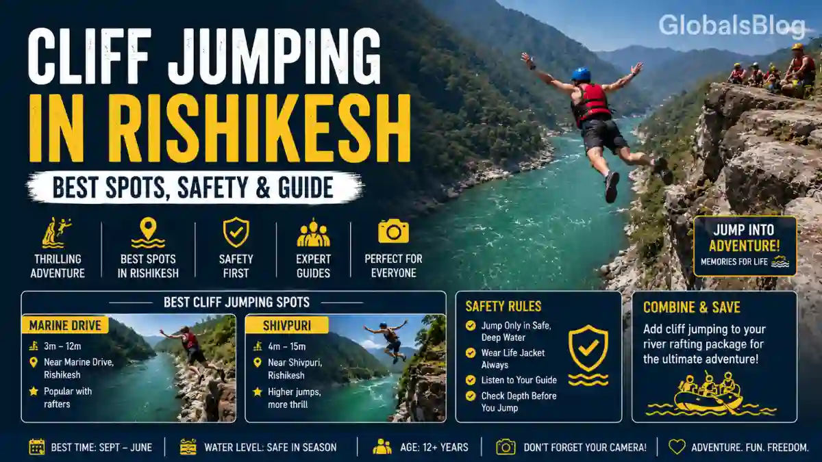 Cliff Jumping in Rishikesh | Best Spots, Safety & Guide