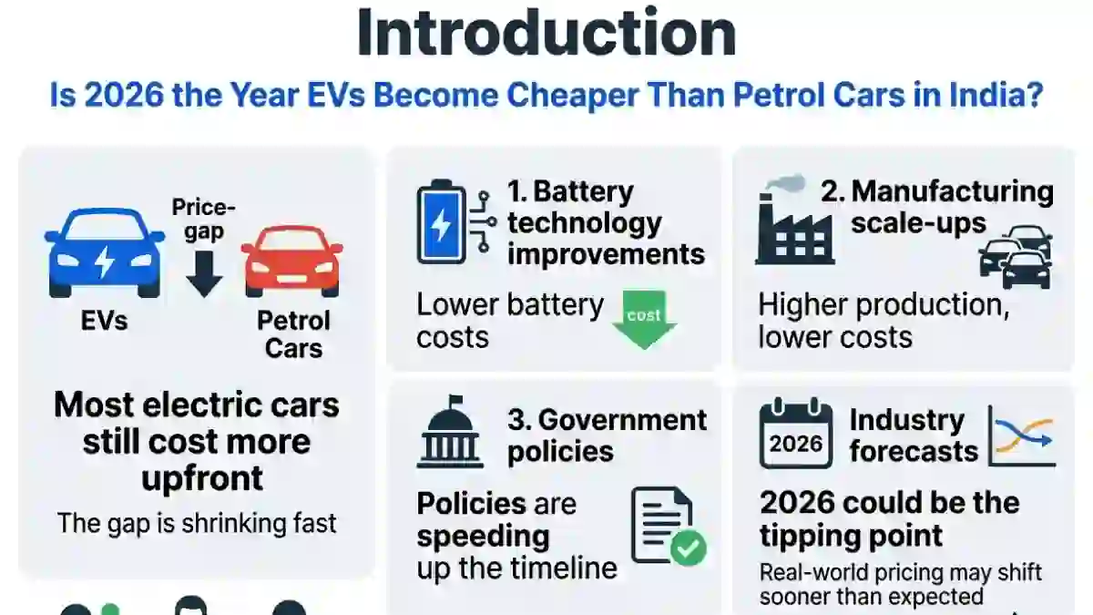 Are EVs Cheaper Than Petrol Cars in India 2026?