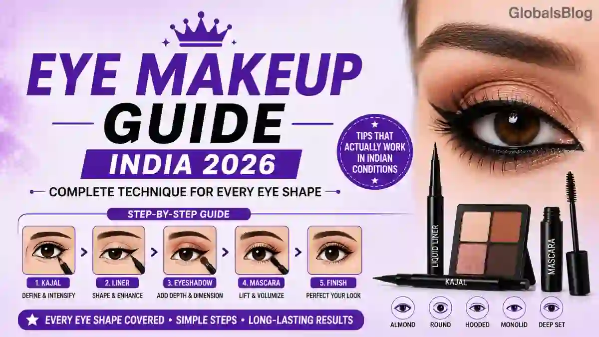 Eye Makeup Guide India 2026 — Every Eye Shape