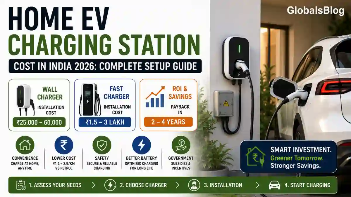 EV Charging Station Cost in India: Complete Setup Guide