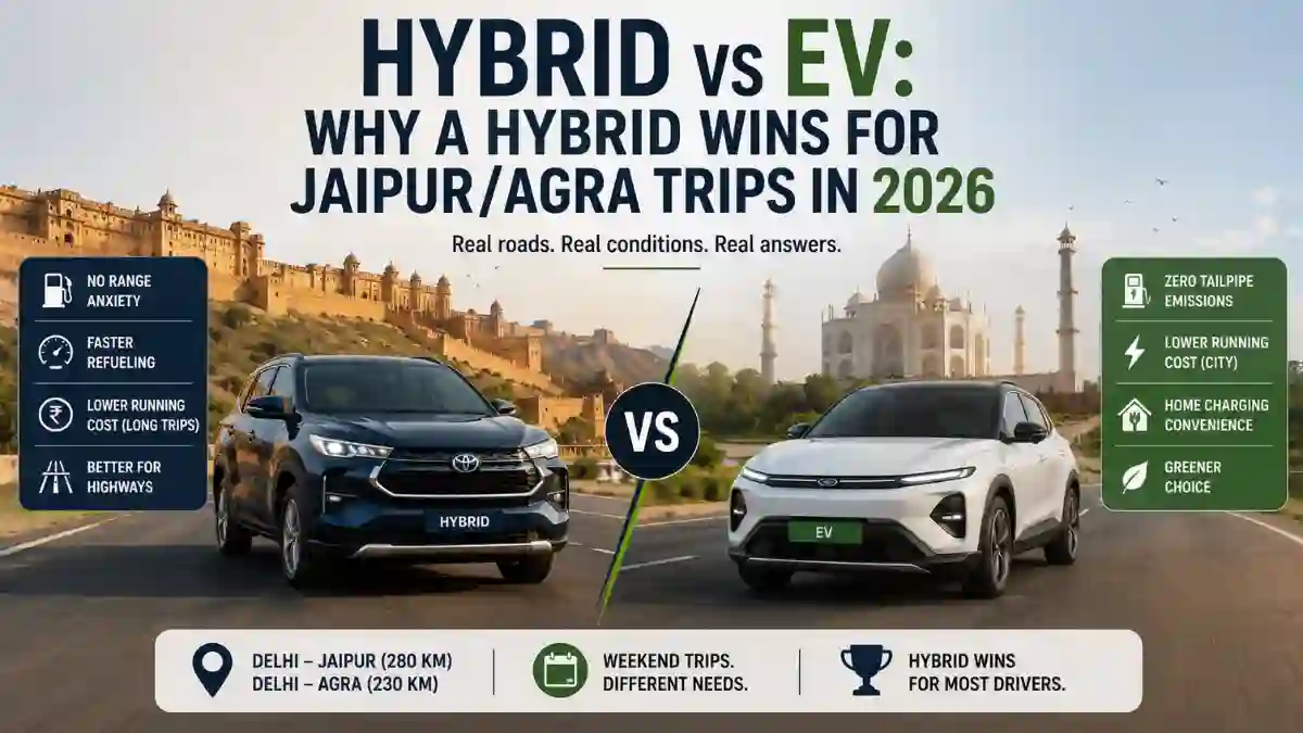 Hybrid vs EV — Which Wins for Jaipur & Agra 2026
