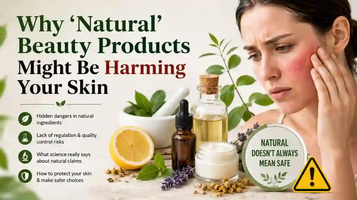 Why Natural Beauty Products Might Be Harming Your Skin