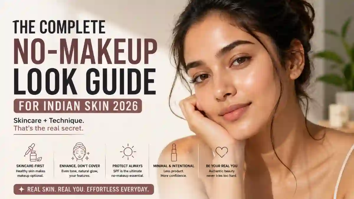 The Complete No Makeup Look Guide for Indian Skin 2026