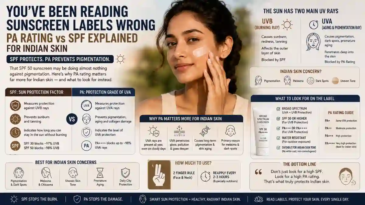 PA Rating vs SPF — What Indian Skin Buyers Must Know