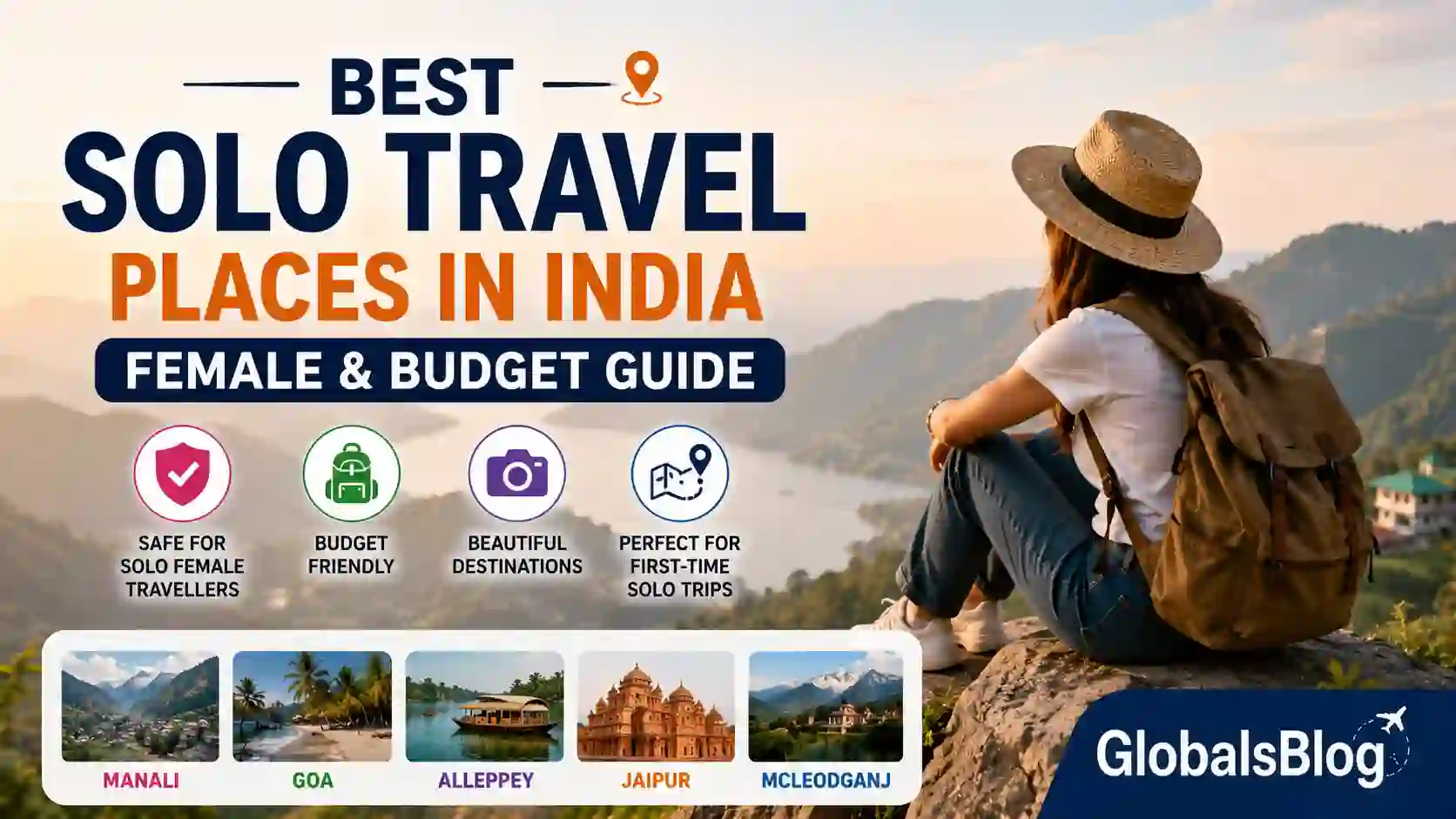 Best Solo Travel Places in India — Female and Budget Guide