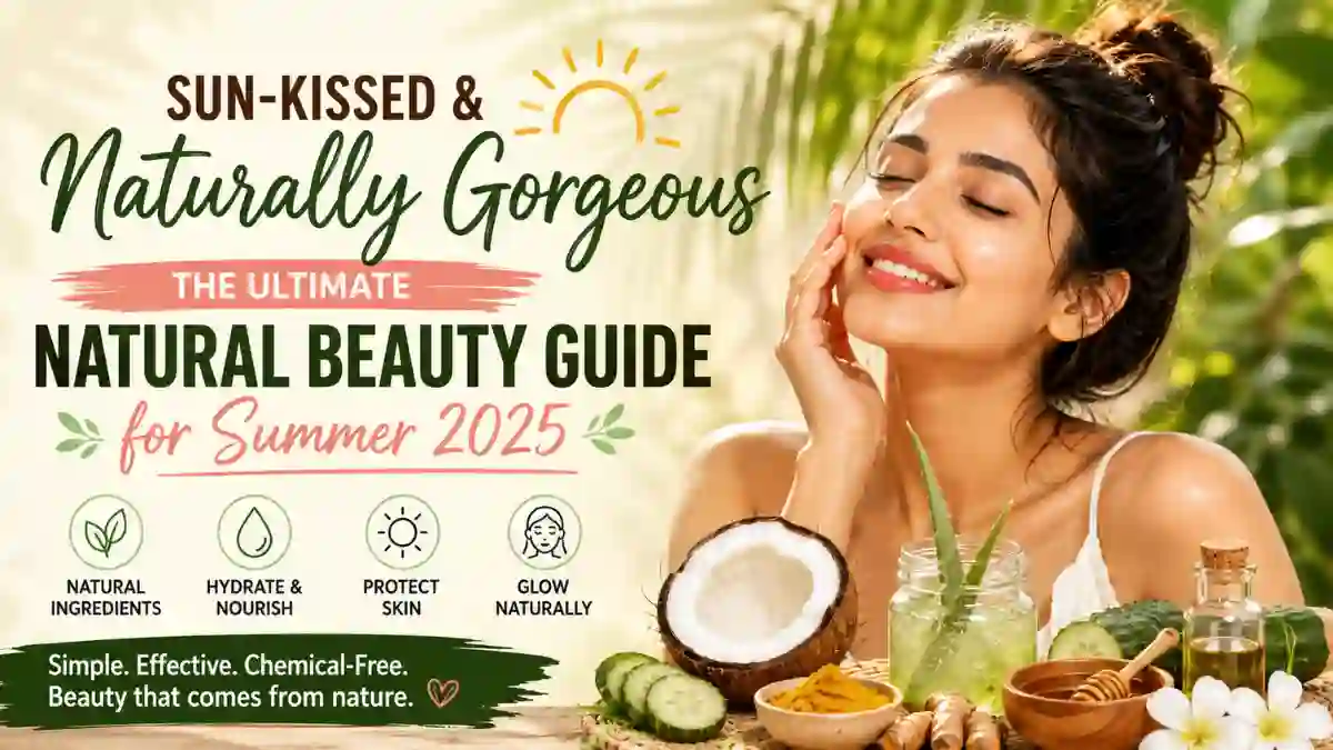 Natural Beauty for Summer: Easy Tips for Glowing Skin