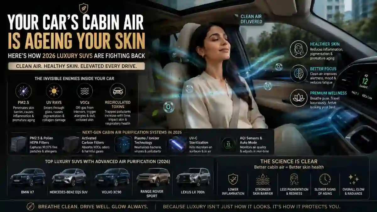 Luxury SUV Air Purification 2026 — Skin Protection