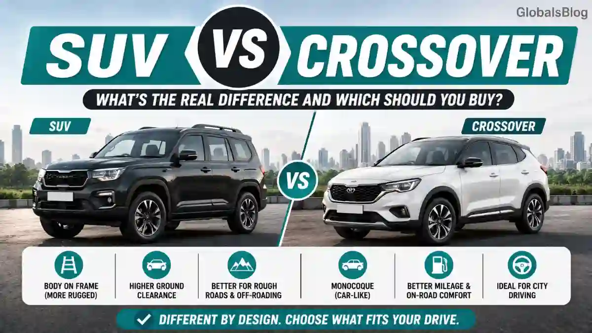 SUV vs Crossover — Which Should You Buy in India?