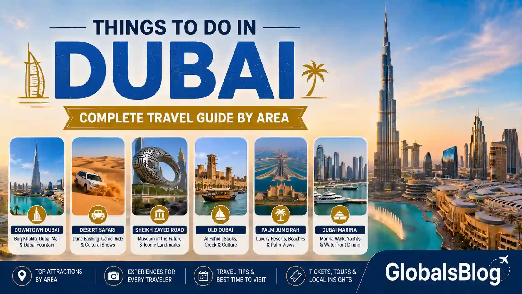 Things to Do in Dubai — Complete Travel Guide by Area