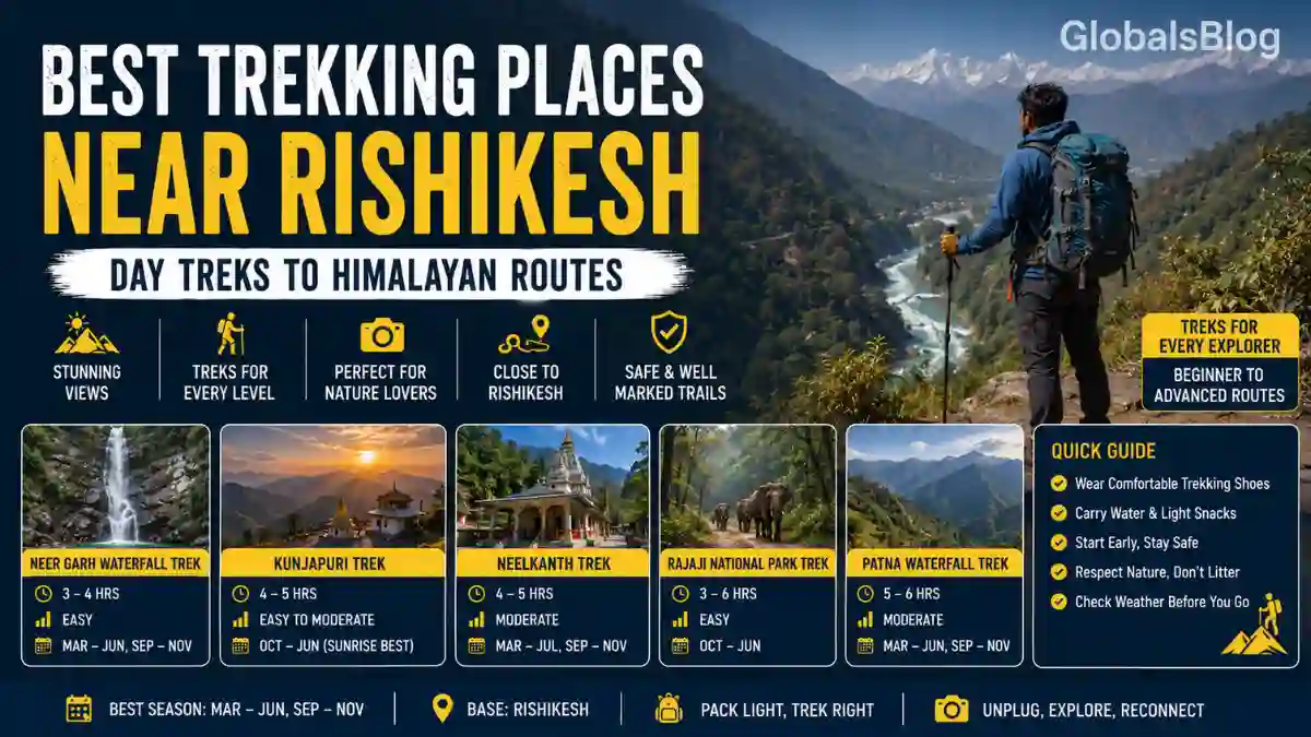 Best Trekking Places Near Rishikesh — All Routes