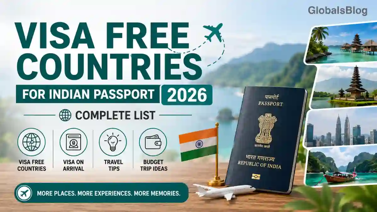 Visa Free Countries for Indian Passport 2026