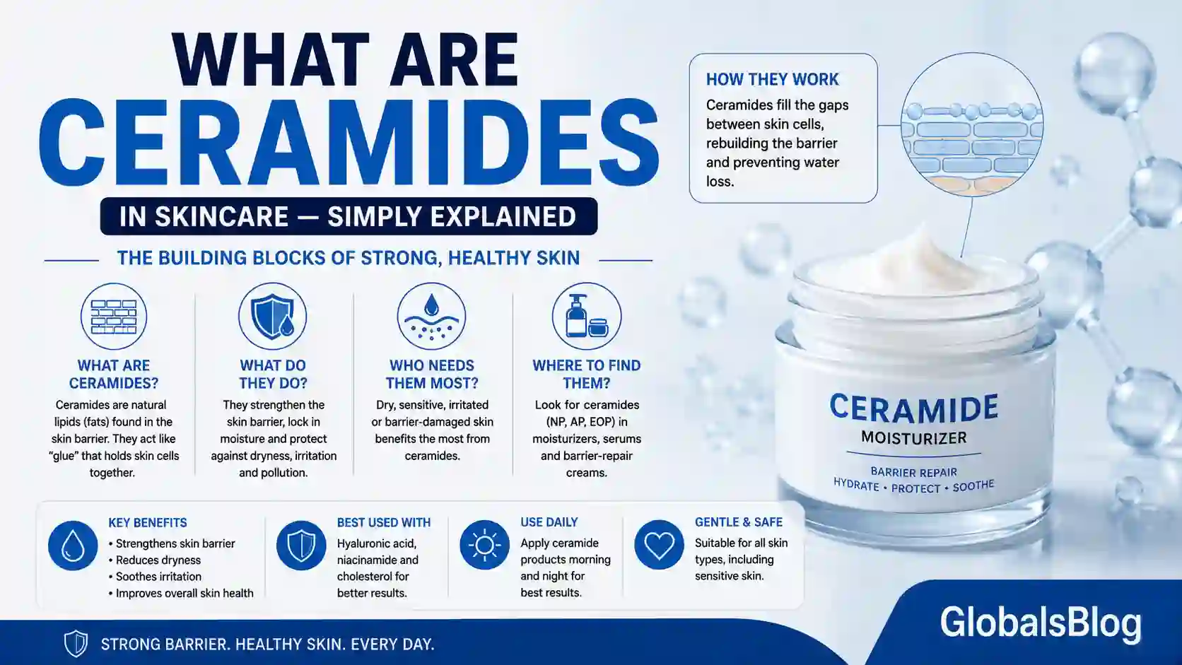 What Are Ceramides in Skincare — Simply Explained